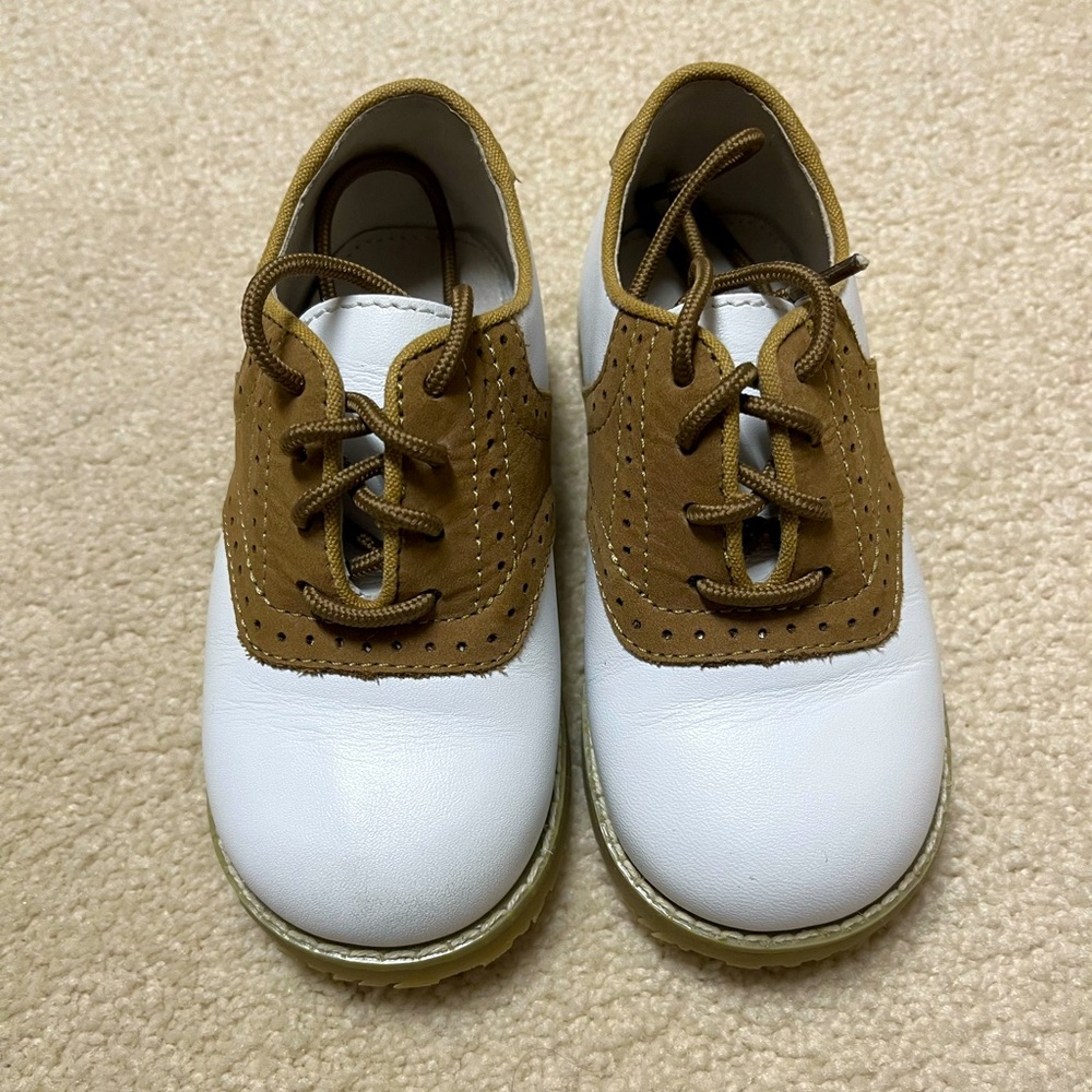 L’Amour toddler boy size 9 ‘Luke’ saddle Oxford